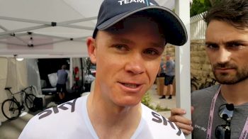 Chris Froome On His Pre-Race Crash | Stage 1 Interview