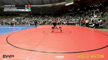 46 lbs Consolation - Kashton Legg, Keystone Wrestling Club vs Uhdory Holmes, Saint Louis Warriors