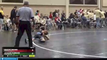 70 lbs Finals (2 Team) - Jackson Hubbard, Tennessee Red vs Graeme Brown, Missouri Black