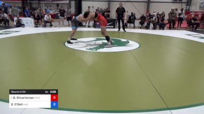 74 kg Round Of 64 - Benjamin Shvartsman, Spartan Combat RTC/ TMWC vs Grant O'Dell, Knights RTC