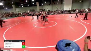 81 lbs Consi Of 8 #2 - Brooklyn Gardiner, Team Quest vs Grant Mendez, Bear WC