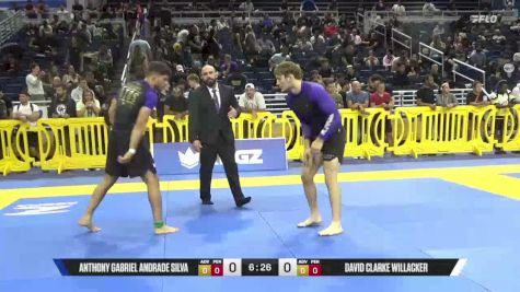 David Clarke Willacker vs Anthony Gabriel Andrade Silva 2025 Pan IBJJF Jiu-Jitsu No-Gi Championship