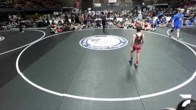 80 lbs Lucas Collier, SAWA - Sacramento Area Wrestling Association vs Timur Nurahunov, MDWA - Mount Diablo Wrestling Association