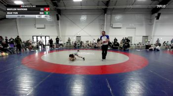 45 lbs Rr Rnd 2 - Waylon Watkins, Rockmart Takedown Club ES vs Jean Yun, Dragons Junior Wrestling Club ES