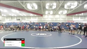 141 lbs Cons. Round 5 - Terry Easley, Warren Wrestling Academy vs Paul Sanchez, Granville