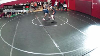 157 lbs Champ. Round 1 - Ethan Eickhof, Spring Valley vs Joab Moreno, Chaparral