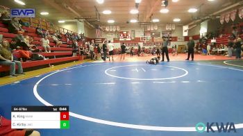 64-67 lbs Consi Of 4 - Koen King, Miami vs Carver Kirby, Jay Wrestling Club