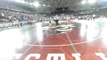 Girls 1B/2B/1A 130 Champ. Round 2 - Gracie Belshay, Cascade Christian (Girls) vs Audrie Longwell, Castle Rock (Girls)