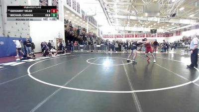 157 lbs Round Of 16 - Giovanny Velez, New Bedford vs Michael Canada, Chelmsford