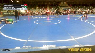 115 lbs Quarterfinal - Ryan Morgan, Orchard South WC vs Jeremy Carver, Contender Wrestling Academy