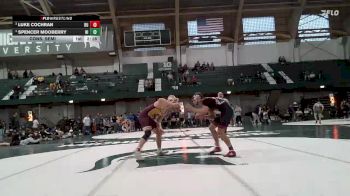 197 lbs Cons. Semi - Spencer Mooberry, Northern Illinois vs Luke Cochran, Central Michigan