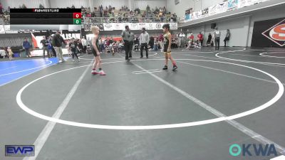 67 lbs Rr Rnd 1 - Rafael Trevino, Madill Takedown vs Jaxon Huffman, Team Tulsa Wrestling Club