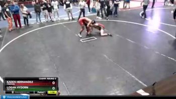 145 lbs Champ. Round 3 - Logan Hydorn, Colville vs Kaden Hernandez, Freeman