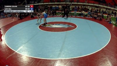 110 lbs Camden Colvin, Utah 1 12U Boys vs Levi Hill, Utah 2 12U Boys