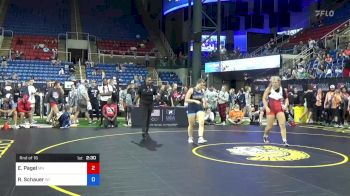 164 lbs Rnd Of 16 - Ella Pagel, Minnesota vs Rachel Schauer, Wisconsin