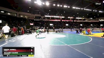 175 lbs Quarterfinal - Richard Calkins, Kentridge vs Simon Jarrell, Camas