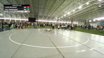 71 lbs Cons. Semi - Elly Busselberg, Shootbox Wrestling Club vs Alice McCauley, 3A Girls Delta