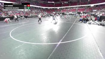 D3-144 lbs Quarterfinal - Kingston Galetka, Pardeeville vs Ty Dennee, Crandon