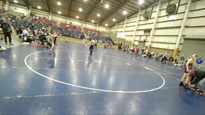 114 lbs Cons. Round 3 - Lincoln Steele, All In Wrestling Academy vs Damian Harris, Stout Wrestling Academy
