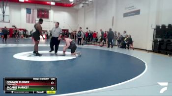 285 lbs Champ. Round 1 - Connor Turner, Twin Lakes vs Jacarie Markey, Southport