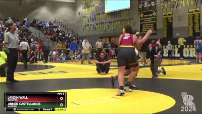 205 lbs Cons. Round 2 - Jaydin Wall, Ukiah WC vs Abner Castellanos, Kastner