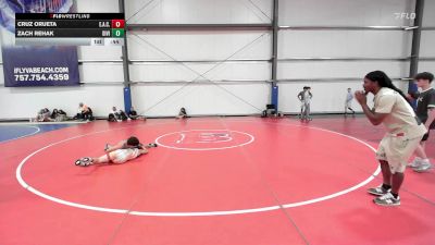 106 lbs Rr Rnd 2 - CRUZ ORUETA, Elite Athletic Club D.Z. vs Zach Rehak, Division-1 Potentially Dangerous