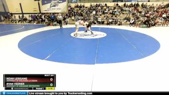 165 lbs Semifinal - Ryan Vedner, University Of Wisconsin-Whitewater vs Noah Leisgang, University Of Wisconsin-La Crosse