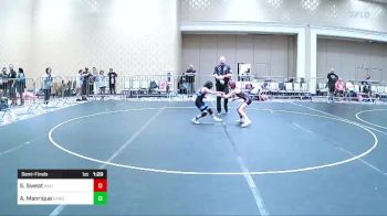 64 lbs Semifinal - Sadie Sweat, Kalispell WC vs Arina Manrique, Cardinal WC