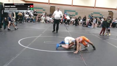 68 lbs Quarterfinal - Nico Lissenden, Ruthless RWC vs Emory White, NOVA/Wrestling Prep
