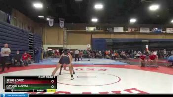 182 lbs Champ. Round 2 - Jesus Lopez, Dodge City vs Hayden Cuevas, Brighton