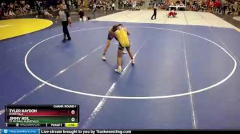 170 lbs Champ. Round 1 - Jimmy Heil, St. Michael-Albertville vs Tyler Haydon, River Falls