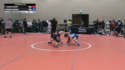113 lbs Cons. Rd Of 32 - Logan Bailey, South Side Wrestling Club vs Gannon Swank, Buffalo Valley Athletic Club