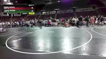 W-144 lbs Quarters & 1st Wb (16 Team) - Emma Peach, Iowa vs Lizzie Shunn, Utah