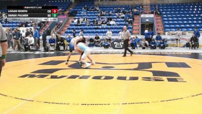 114 lbs Qtr-finals - Logan Worth, Council Rock South vs Derek Fulmer, Nazareth Area