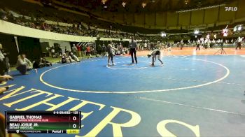 125 lbs Semifinal - Beau Josue Jr., Defiant Wrestling vs Gabriel Thomas, Raider Nation Wrestling Club