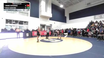 138 lbs Champ. Round 1 - Noah Sanchez, Victor Valley vs Vinnie Gutierrez, Fountain Valley