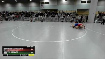 215 lbs Quarterfinal - Dimitrios Katsigiannis, KT 3 Style Wrestling Club vs Griffin Schultz, Iowa