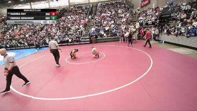 3A 120 lbs Quarterfinal - Omeira Serawop, Union vs Tashra Pay, Juab