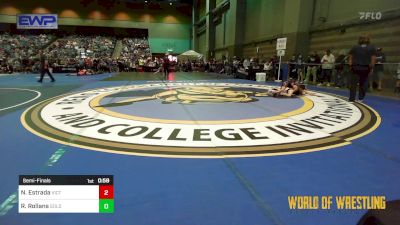 70 lbs Semifinal - Nicolas Estrada, Victory Wrestling Club,wa vs Ryker Rollans, Gold Rush Wrestling Academy