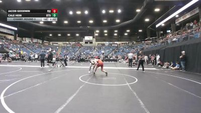 157 lbs Champ. Round 3 - Jacob Goodwin, Pratt Community College vs Cale Hein, Ottawa University