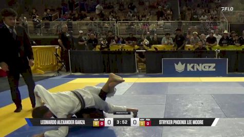 Stryker Phoenix Lee Moore vs Leonardo Alexander Garza 2025 Pan Kids Jiu-Jitsu IBJJF Championship
