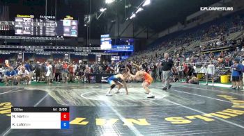 132 lbs Cons 32 #2 - Nick Hart, Ohio vs Keegan Luton, Oklahoma