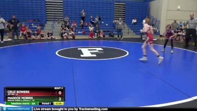 73 lbs Placement (4 Team) - Maddox Morris, Indian Creek A (small) vs Cruz Bowers, Jet WC