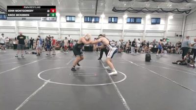 285 lbs Round 3 (6 Team) - Knox Mckibben, Garnett Trained vs John Montgomery, All American
