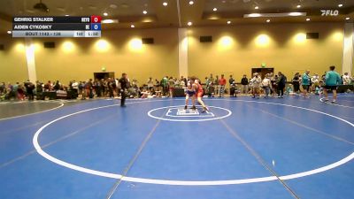 138 lbs Cons. Round 1 - Gehrig Stalker, New York vs Aiden Cykosky, Delaware
