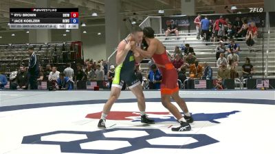 Champ. Round 2 - Ryu Brown, Sons Of Thunder Wrestling vs Jace Koelzer, Bear Cave Wrestling Club