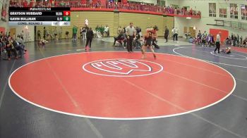 126 lbs Cons. Round 2 - Grayson Hubbard, Williamina vs Gavin Bullman, Cleveland