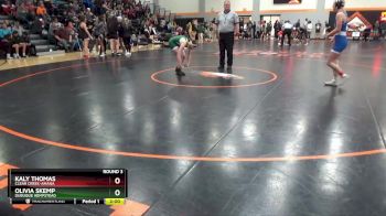 G-14 lbs Round 3 - Olivia Skemp, Dubuque Hempstead vs Kaly Thomas, Clear Creek-Amana