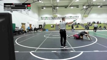 157 lbs Champ. Round 1 - Justin Ayala, Victor Valley vs Jose Lira, Santa Ana