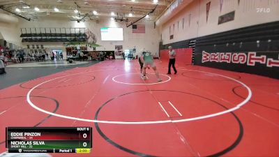 285 lbs Round 3 (4 Team) - Nicholas Silva, Smoky Hill vs Eddie Pinzon, Chaparral